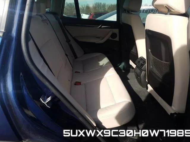5UXWX9C30H0W71985 фото 7