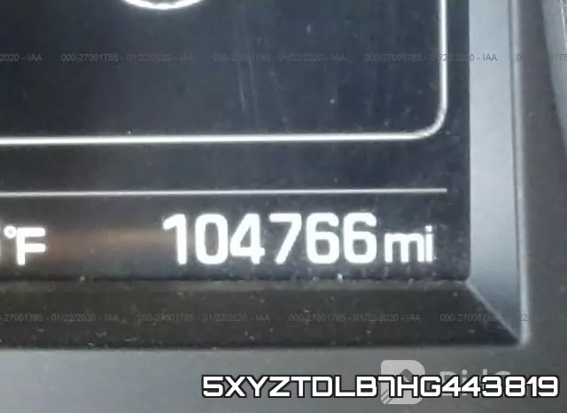 5XYZTDLB7HG443819 фото 8