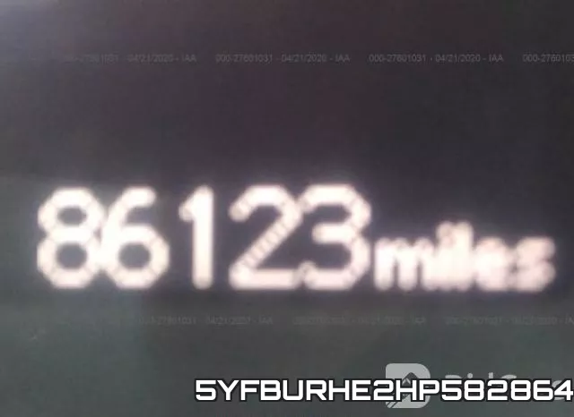 5YFBURHE2HP582864 фото 8