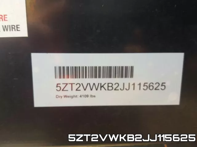 5ZT2VWKB2JJ115625 фото 2