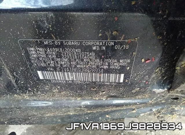 JF1VA1B69J9828934 фото 10