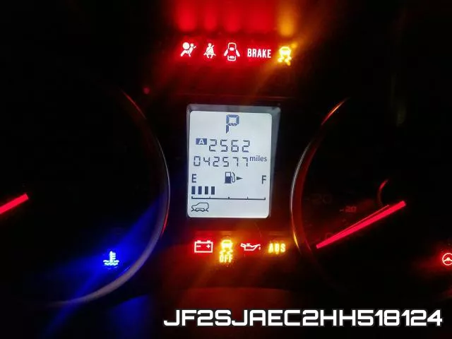 JF2SJAEC2HH518124 фото 9