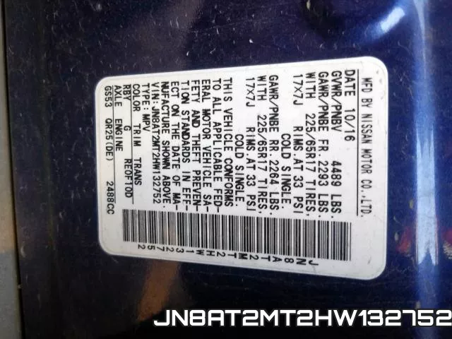 JN8AT2MT2HW132752 фото 2