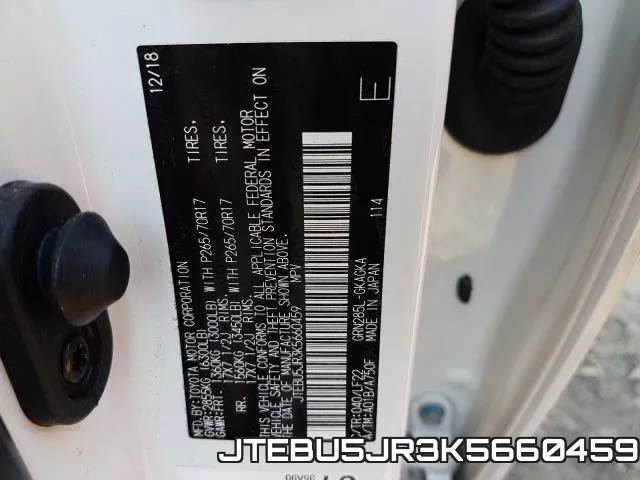 JTEBU5JR3K5660459 фото 2