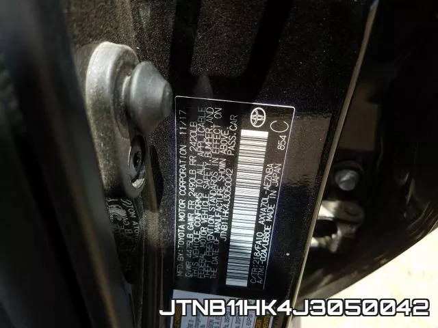 JTNB11HK4J3050042 фото 2