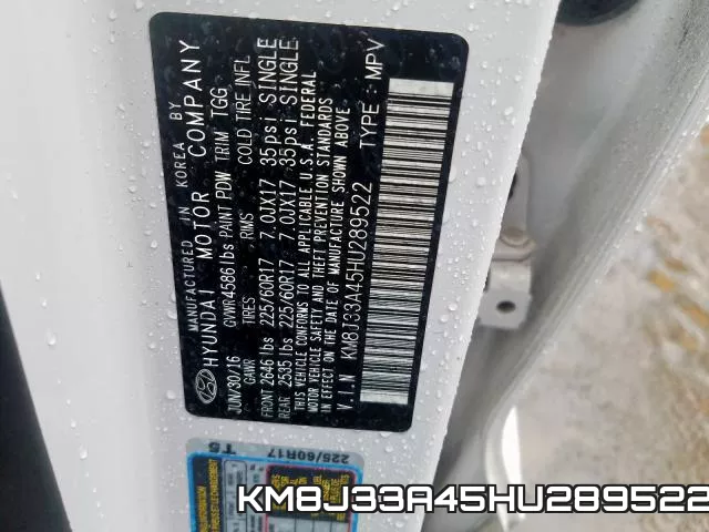 KM8J33A45HU289522 фото 2