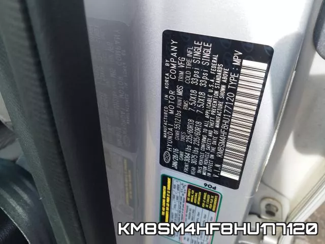 KM8SM4HF8HU177120 фото 2