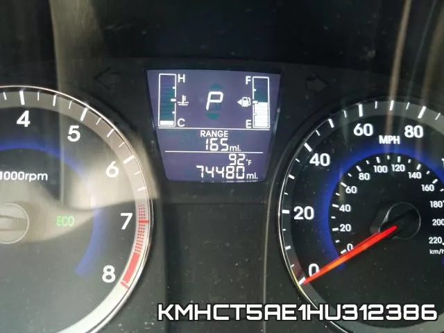 KMHCT5AE1HU312386 фото 9