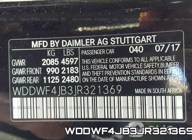 WDDWF4JB3JR321369 фото 10