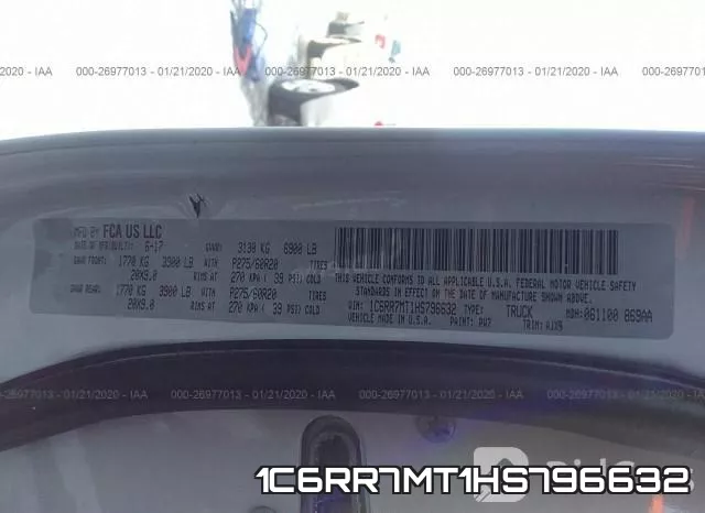 1C6RR7MT1HS796632 фото 10