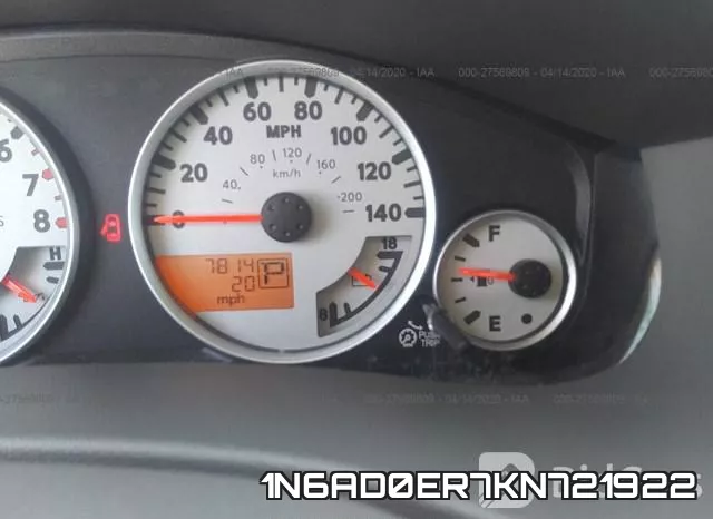 1N6AD0ER7KN721922 фото 8