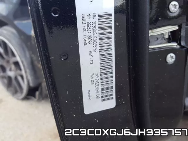 2C3CDXGJ6JH335757 фото 2
