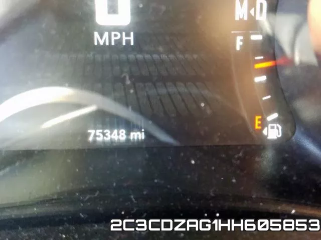 2C3CDZAG1HH605853 фото 9