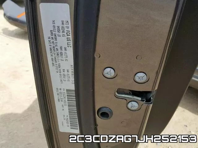 2C3CDZAG7JH252153 фото 2