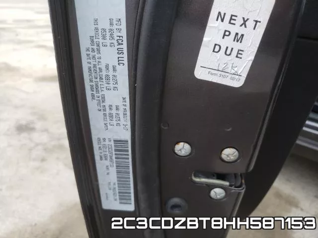 2C3CDZBT8HH587153 фото 2