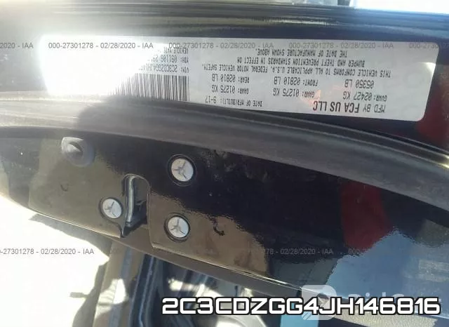 2C3CDZGG4JH146816 фото 10