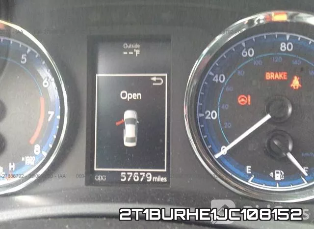 2T1BURHE1JC108152 фото 8
