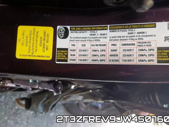 2T3ZFREV9JW450760 фото 2