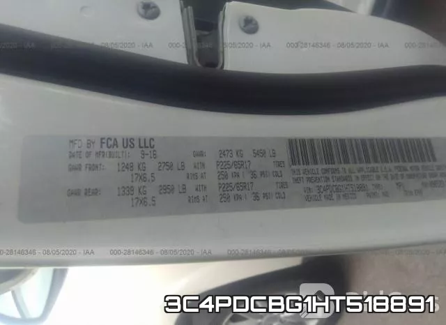 3C4PDCBG1HT518891 фото 10