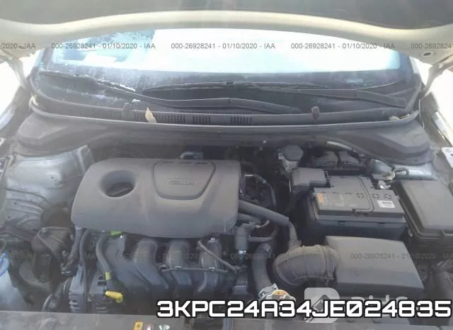 3KPC24A34JE024835 фото 2