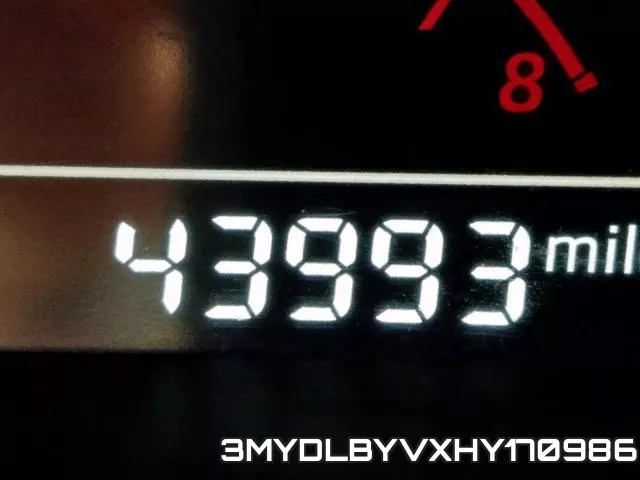 3MYDLBYVXHY170986 фото 9