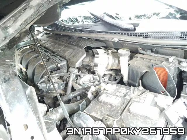 3N1AB7AP0KY267959 фото 8