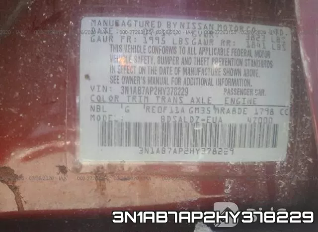 3N1AB7AP2HY378229 фото 10