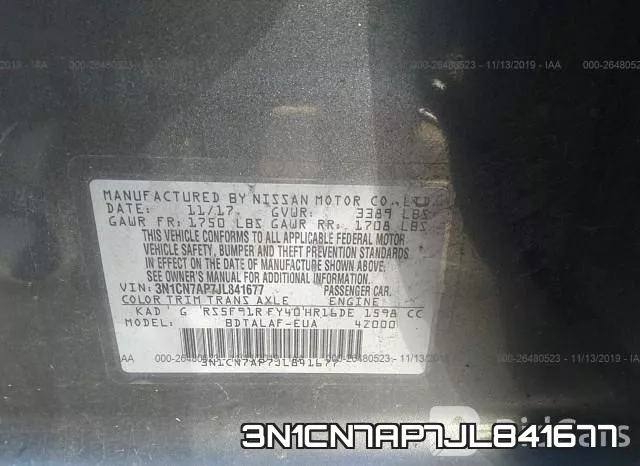 3N1CN7AP7JL841677 фото 10