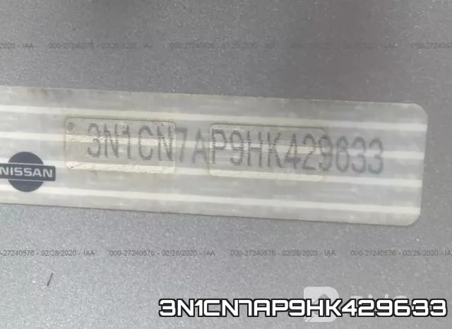 3N1CN7AP9HK429633 фото 10