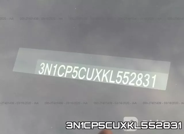 3N1CP5CUXKL552831 фото 10
