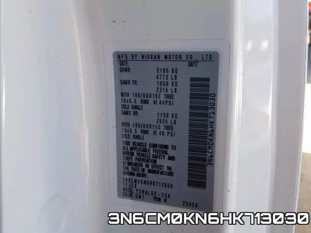 3N6CM0KN6HK713030 фото 2