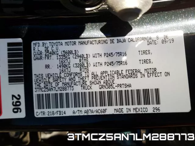 3TMCZ5AN7LM288773 фото 2