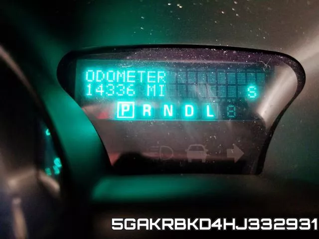 5GAKRBKD4HJ332931 фото 9