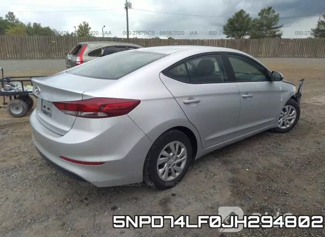 5NPD74LF0JH294802 фото 5