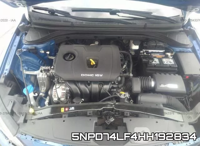 5NPD74LF4HH192834 фото 2