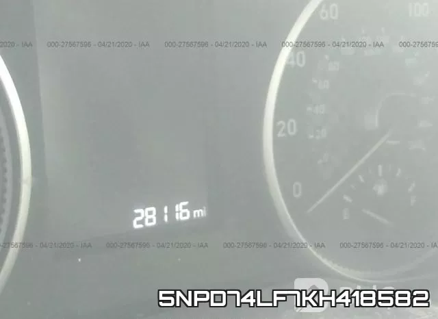 5NPD74LF7KH418582 фото 8