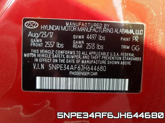 5NPE34AF6JH644680 фото 2