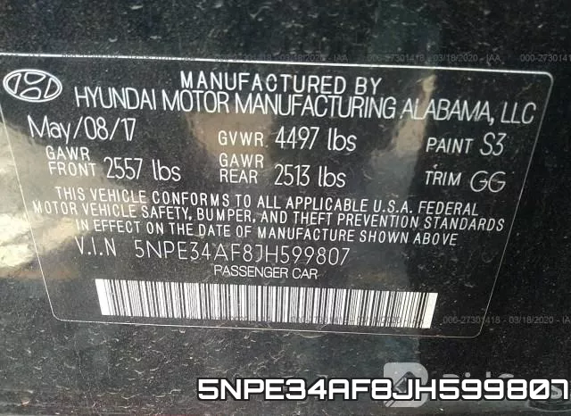 5NPE34AF8JH599807 фото 10