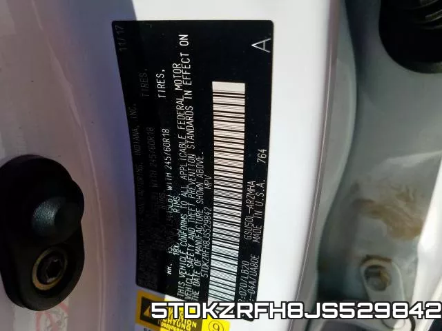 5TDKZRFH8JS529842 фото 2