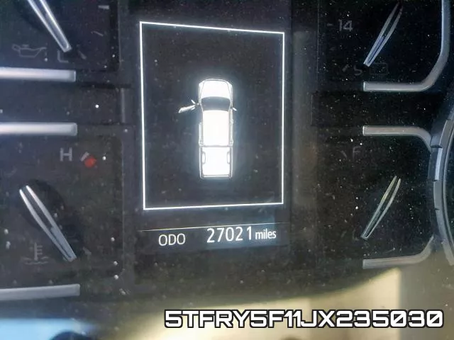5TFRY5F11JX235030 фото 9