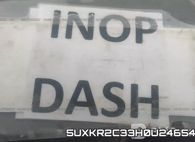 5UXKR2C33H0U24654 фото 8