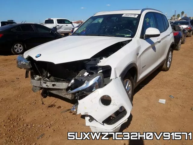 5UXWZ7C32H0V91571 фото 3