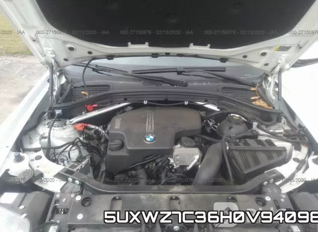 5UXWZ7C36H0V94098 фото 2