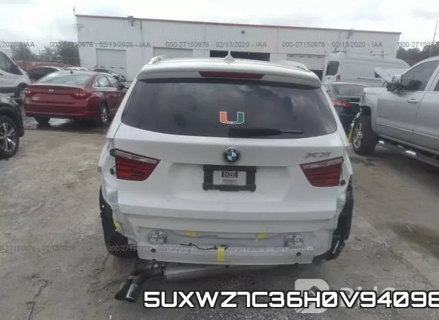 5UXWZ7C36H0V94098 фото 7
