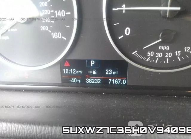 5UXWZ7C36H0V94098 фото 8