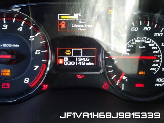 JF1VA1H68J9815339 фото 9