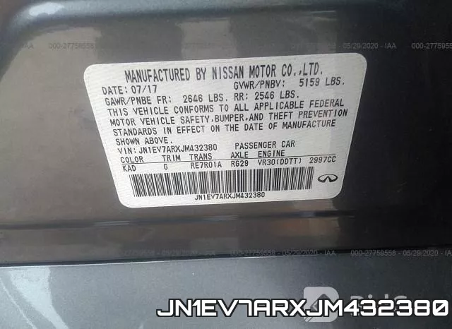 JN1EV7ARXJM432380 фото 10