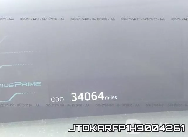 JTDKARFP1H3004261 фото 8