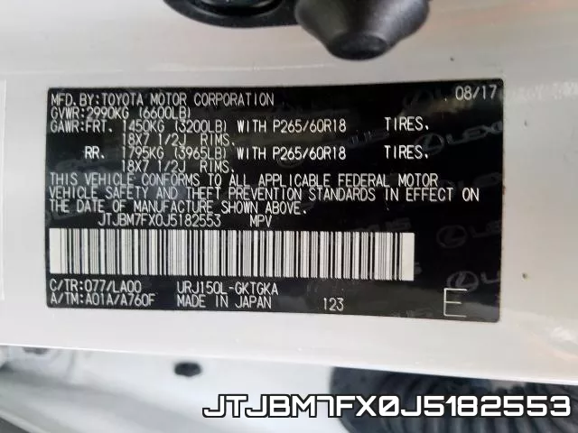JTJBM7FX0J5182553 фото 2