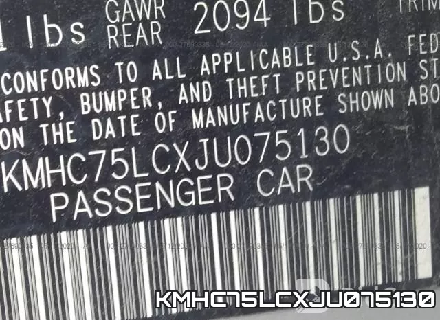 KMHC75LCXJU075130 фото 10